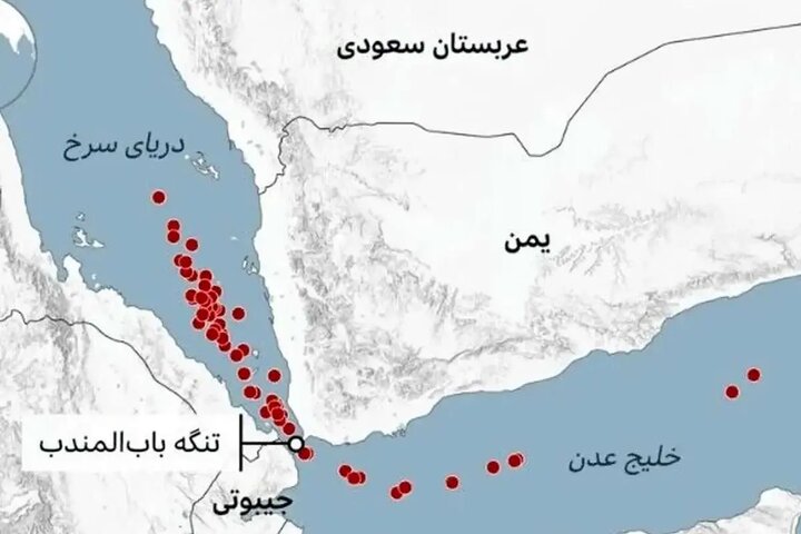 وقوع حادثه دریایی در نزدیکی تنگه باب المندب وقوع حادثه دریایی در نزدیکی تنگه باب المندب