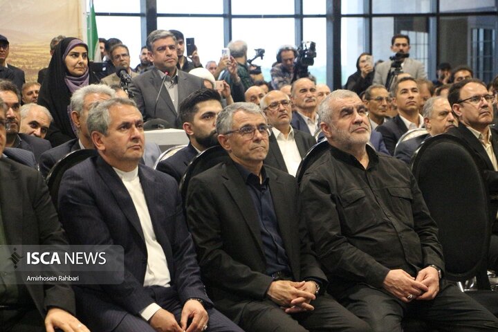 آیین افتتاح راه آهن اردبیل