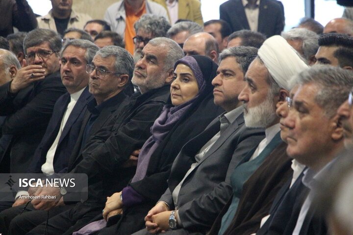 آیین افتتاح راه آهن اردبیل