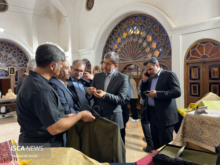 افتتاح کارگاه در کاشان
