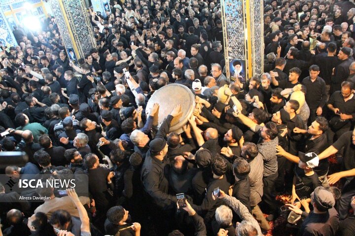 آیین طشت گذاری در اردبیل
