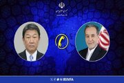 گفت‌وگوی تلفنی عراقچی با همتای ژاپن خود