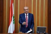 رئیس پارلمان لبنان از ایران تشکر کرد