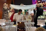 جشن ازدواج پنجاه زوج دانشجو در دانشگاه آزاد اسلامی کاشان