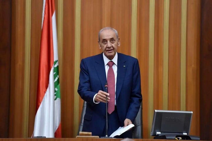 رئیس پارلمان لبنان از ایران تشکر کرد