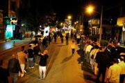 آیین سوگواری حضرت سیدالشهدا(ع) با حرکت دسته عزاداری در خرمدره برگزار شد