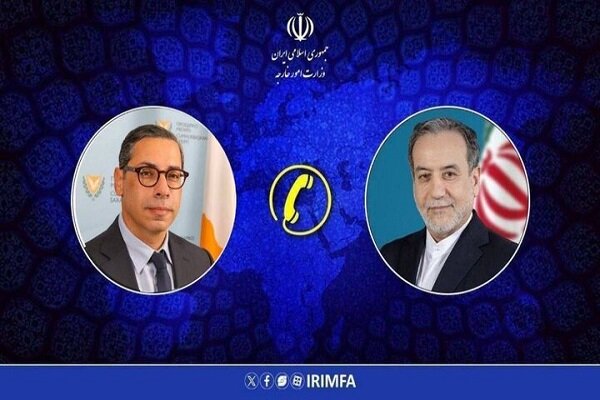 تماس تلفنی عراقچی و وزیر امور خارجه قبرس