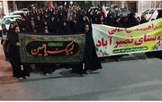 تجلیِ یکدلی در نصیرآباد؛ از ۱۱۰ شب راهپیمایی تا دسته عزاداری حسینی