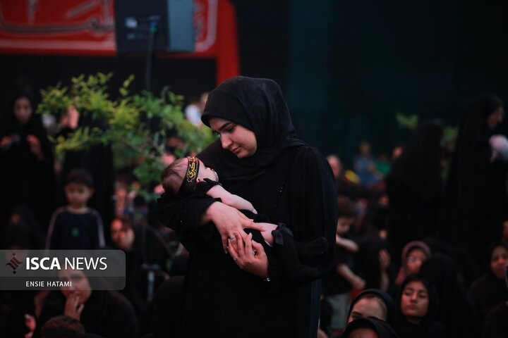 مراسم شیرخوارگان حسینی بجنورد - انسیه حاتمی