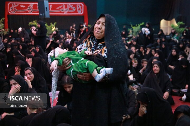 مراسم شیرخوارگان حسینی بجنورد - انسیه حاتمی
