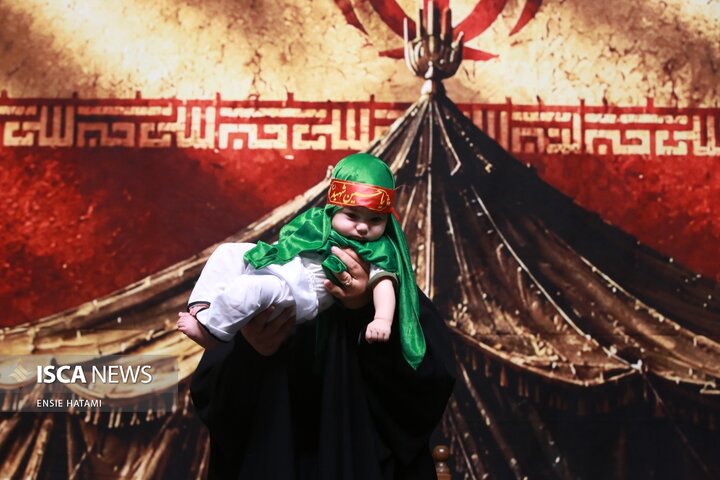 مراسم شیرخوارگان حسینی بجنورد - انسیه حاتمی