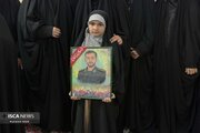 دیدار با خانواده شهید پاسدار سید علیرضا شکاری‌پور در کاشان