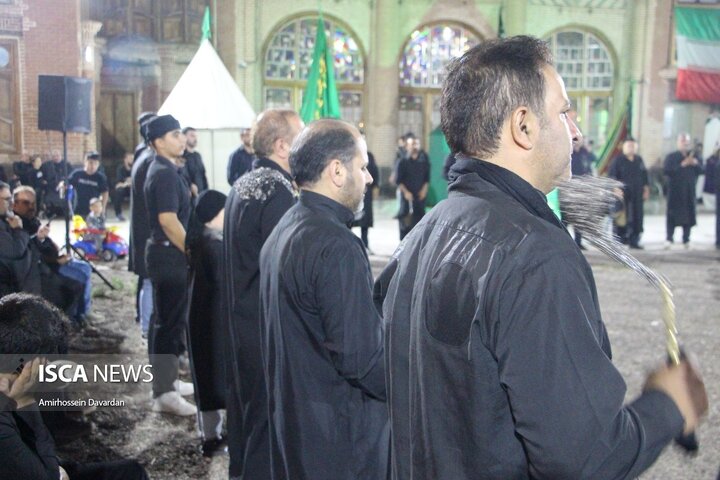 عزادارای اردبیلی ها درحسینیه مرحوم میرزا محسن مجتهد اردبیلی