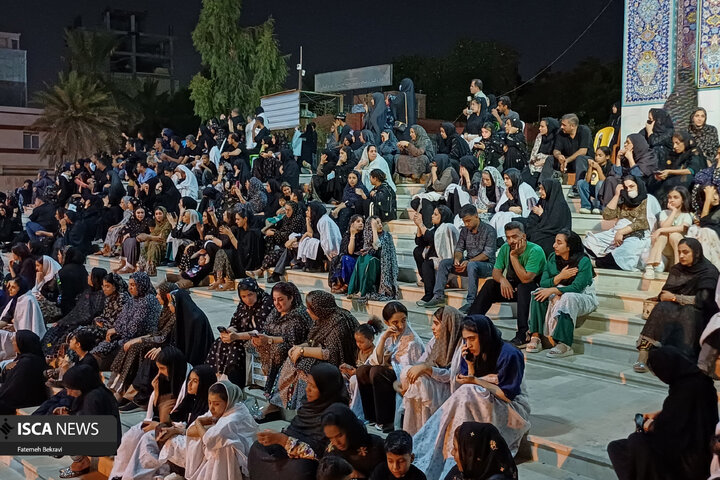 برپایی مراسم سوگواری شب تاسوعا در هیئت «دریادلان حسین» بندرعباس با حضور گسترده مردم