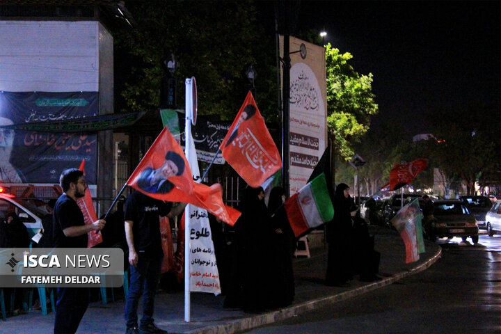 میدان‌داری مشهدی ها رنگ و بوی محرم گرفت