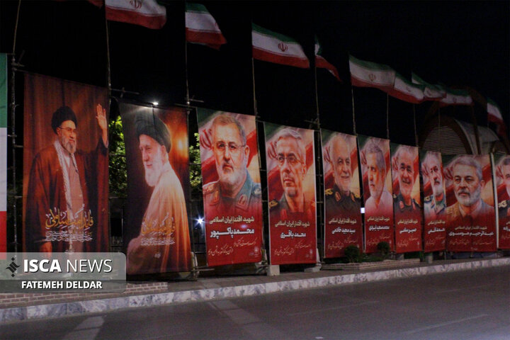 میدان‌داری مشهدی ها رنگ و بوی محرم گرفت