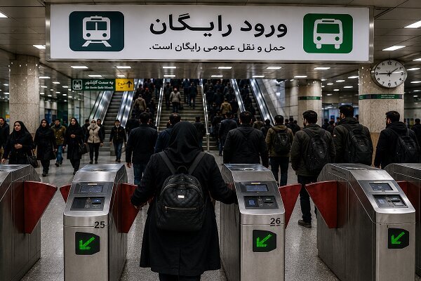 توقف خدمات در ایستگاه متروی امام حسین(ع) بهدلیل تراکم جمعیت توقف خدمات در ایستگاه متروی امام حسین(ع) بهدلیل تراکم جمعیت