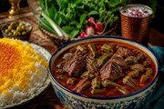 آموزش آشپزی / طرز تهیه خورشت بامیه اهوازی با تمام فوت‌وفن‌ها