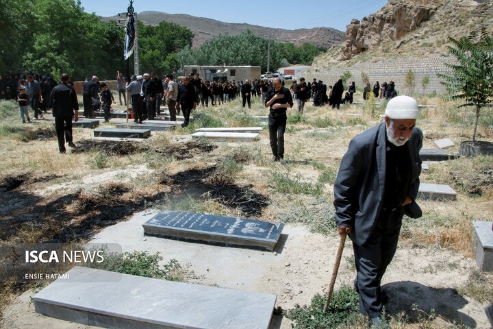 عزاداری روستا بجنورد