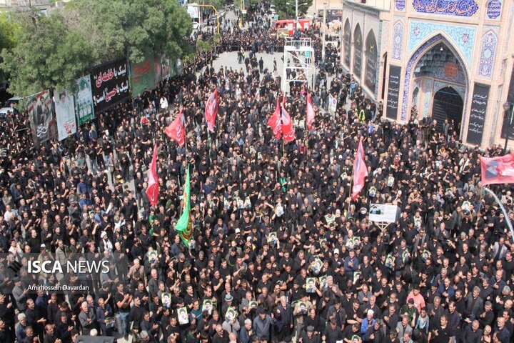 تجمع عاشورایی مردم اردبیل