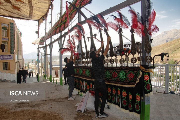 نخل گردانی محرم شاهرود لادن لنگری