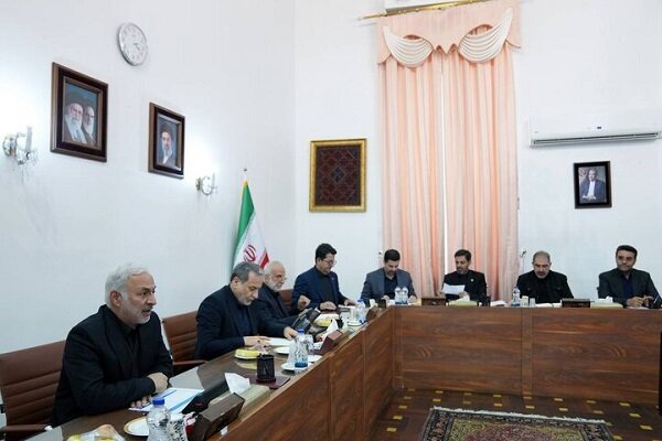 نشست مسئولان برگزاری مراسم تشییع پیکر رهبر شهید با وزیر امور خارجه