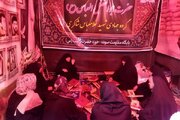 میزبانی معنوی موکب ابوالفضل‌العباس از مردم در اجتماعات شبانه