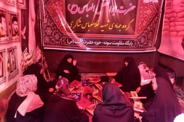 میزبانی معنوی موکب ابوالفضل‌العباس از مردم در اجتماعات شبانه