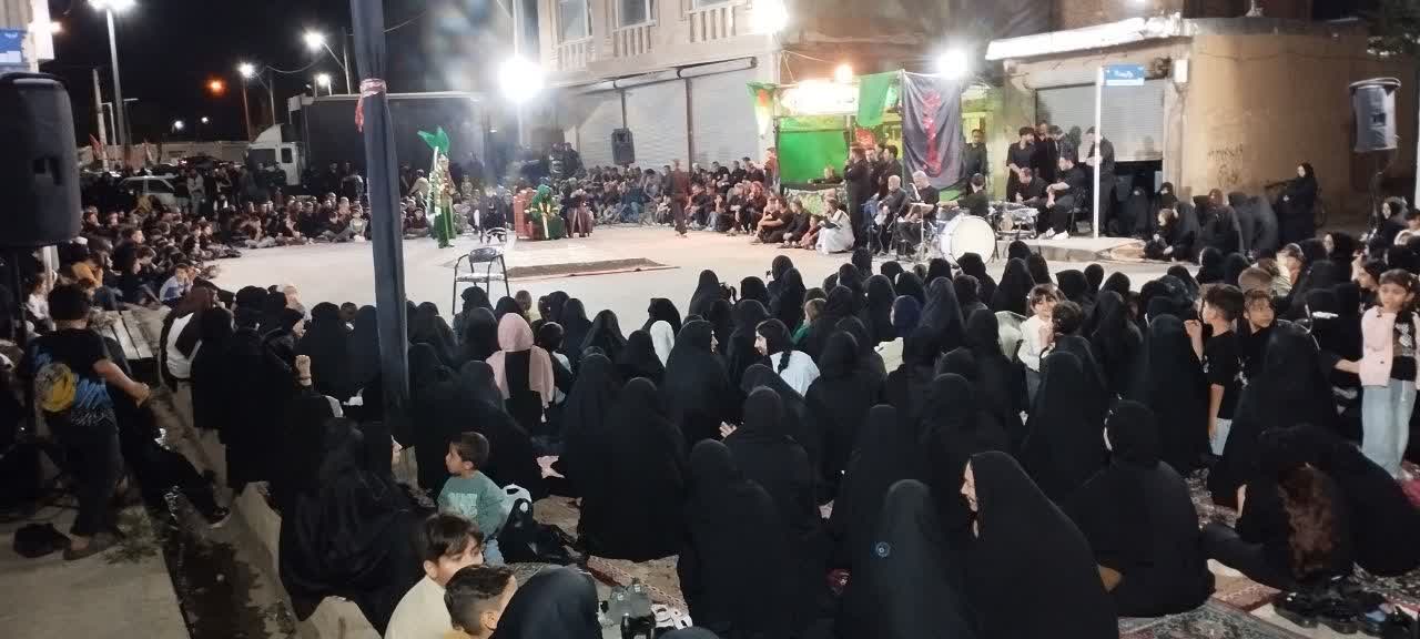 حفظ میراث فرهنگی و مذهبی؛ مراسم تعزیه‌خوانی در روستای نصیرآباد خرمدره برگزار شد