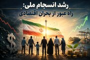 رشد انسجام ملی؛ راه عبور از بحران اقتصادی