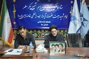 تاکید بر خدمت‌رسانی کریمانه موکب دانشگاه آزاد در مراسم تشییع رهبر شهید