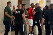 تیم فوتبال مصر قبل بازی با استرالیا با نیروهای امنیتی آمریکا درگیر شد