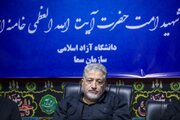 بازدید دکتر رنجبر از ستاد مرکزی تشییع امام شهید در دانشگاه آزاد اسلامی