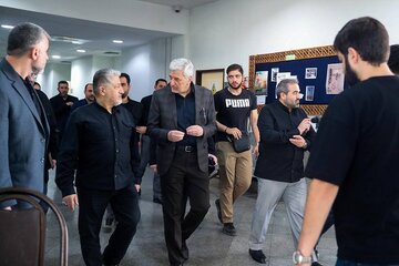 بازدید دکتر رنجبر از روند برگزاری آزمون مصاحبه دکتری