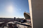 سلام ماندگار به سیدالشهدا(ع)؛ نوای امام شهید در مصلای تهران طنین‌انداز شد + فیلم