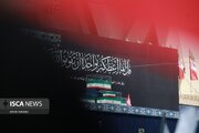 وداع با پیکر رهبرِ شهید