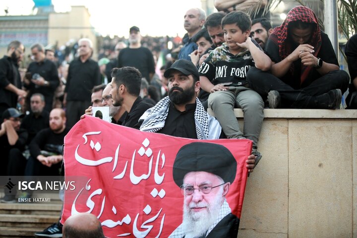 صبحِ انتظار برای وداع با رهبرِ شهید