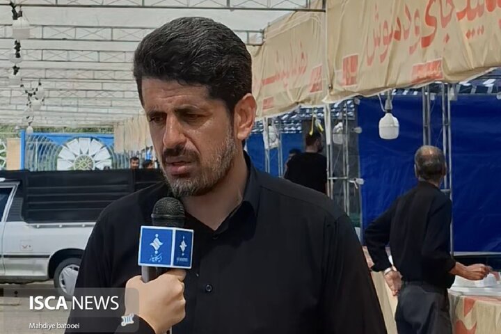 بزرگترین موکب بدرقه امام شهید در قزوین، روزانه ظرفیت اسکان ۴ هزار زائر را دارد بزرگترین موکب بدرقه امام شهید در قزوین، روزانه ظرفیت اسکان ۴ هزار زائر را دارد
