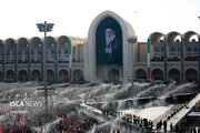 نخستین تصاویر از آماده‌سازی خودروی حامل پیکر رهبر شهید انقلاب + فیلم