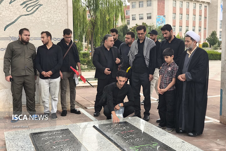 کاروان دانشجویان دانشگاه آزاد اسلامی ارومیه