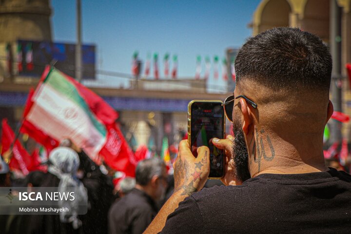 وداع مصلی تهران