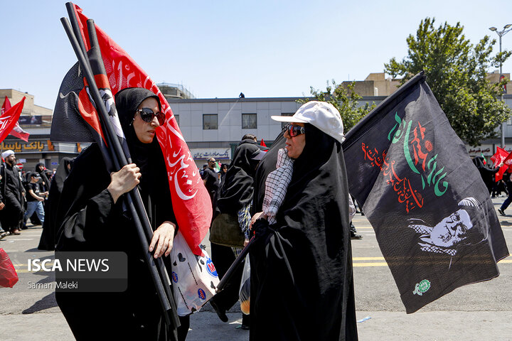مراسم تشییع پیکر مطهر رهبر شهید انقلاب - تهران