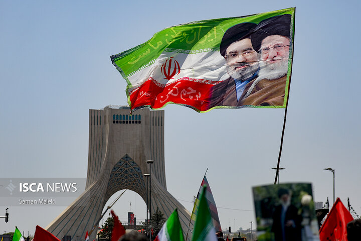 مراسم تشییع پیکر مطهر رهبر شهید انقلاب - تهران
