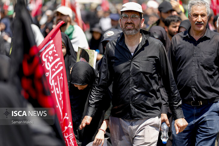 مراسم تشییع پیکر مطهر رهبر شهید انقلاب - تهران