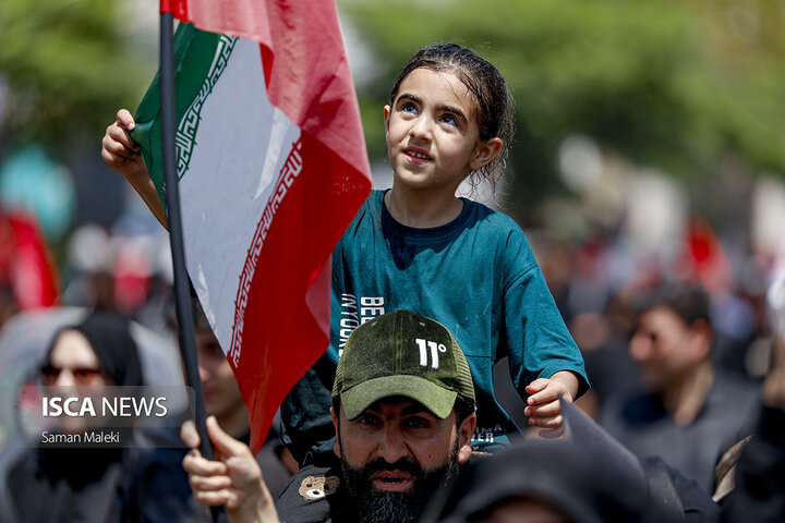 مراسم تشییع پیکر مطهر رهبر شهید انقلاب - تهران