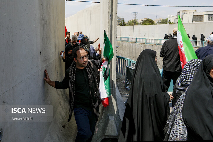 مراسم تشییع پیکر مطهر رهبر شهید انقلاب - تهران