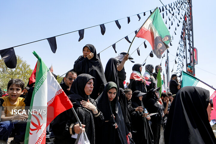 مراسم تشییع پیکر مطهر رهبر شهید انقلاب - تهران