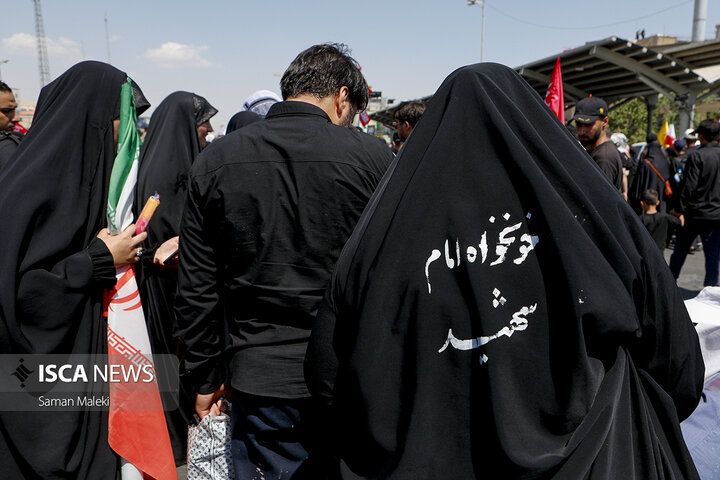 مراسم تشییع پیکر مطهر رهبر شهید انقلاب - تهران