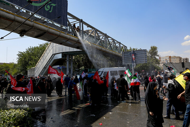 مراسم تشییع پیکر مطهر رهبر شهید انقلاب - تهران