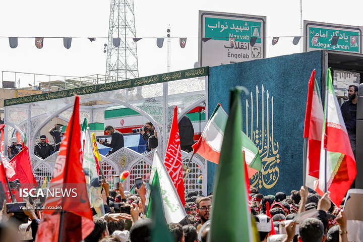 مراسم تشییع پیکر مطهر رهبر شهید انقلاب - تهران